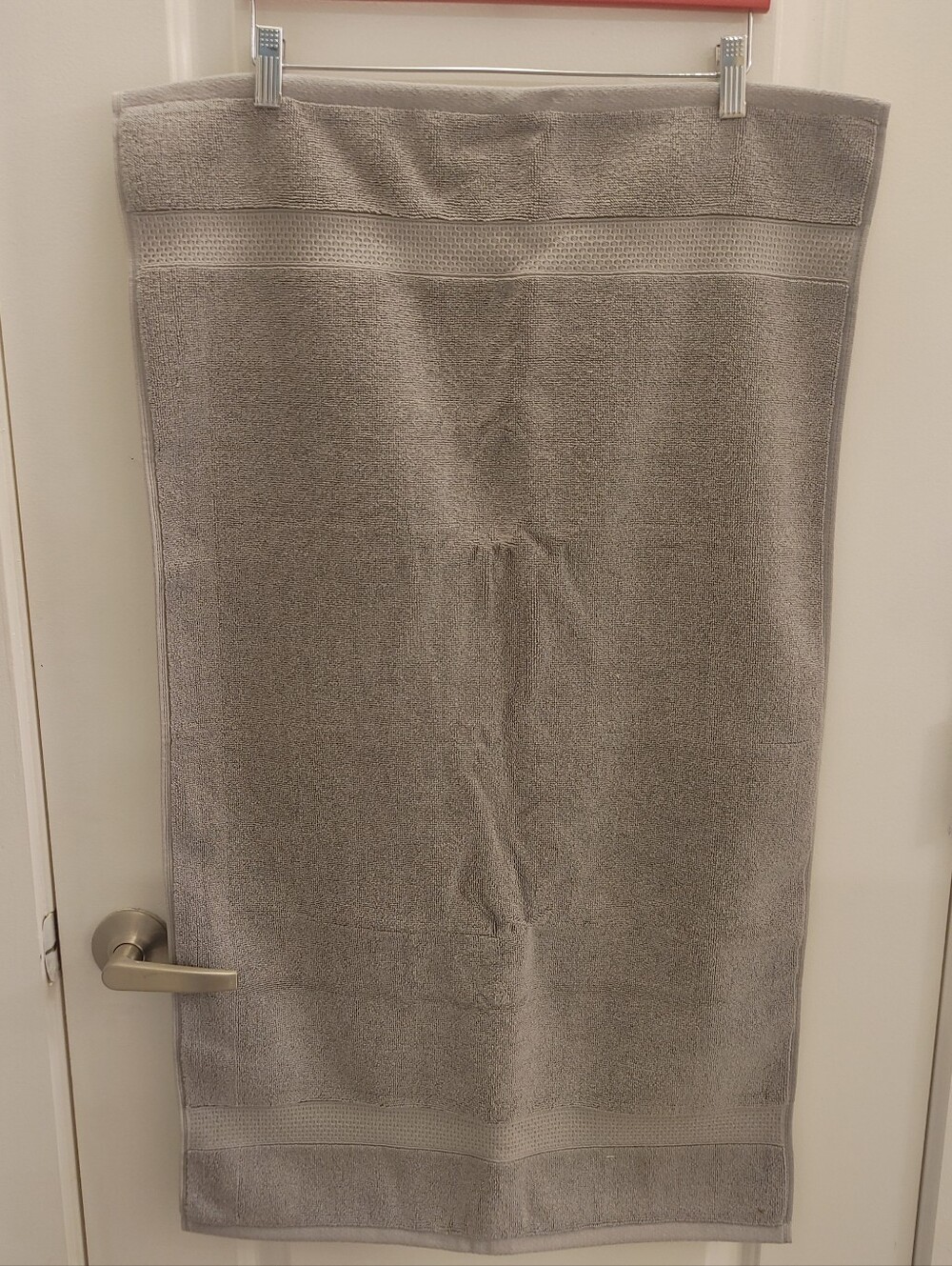 Plush Sleet Gray Bath Mat Towel - Ultra-Soft Home Bath Mat 21"×34"
